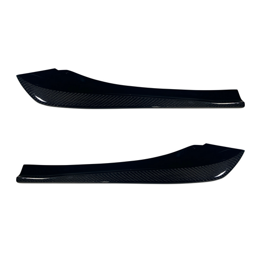 F32 SM™ Carbon Fiber Rear Bumper Splitters