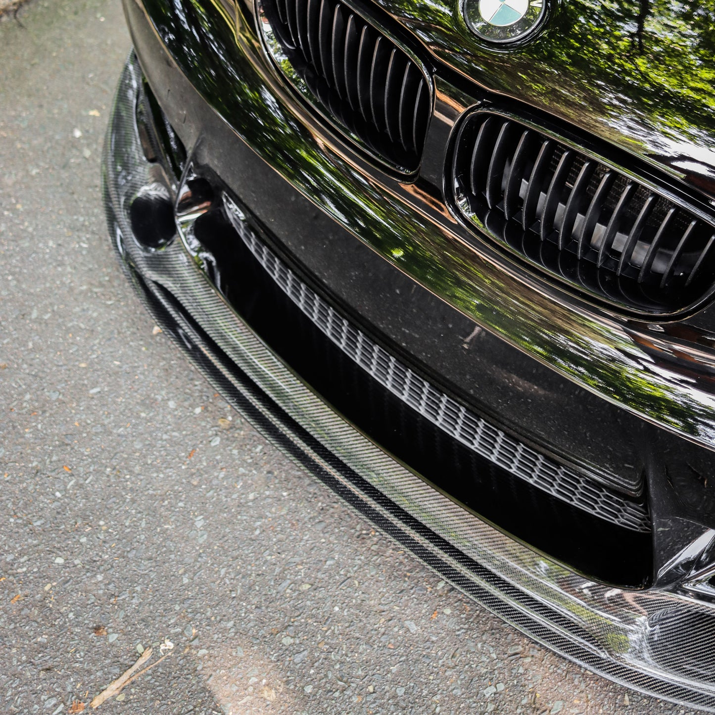 RZ Designed E82 1M Carbon Fiber Front Lip