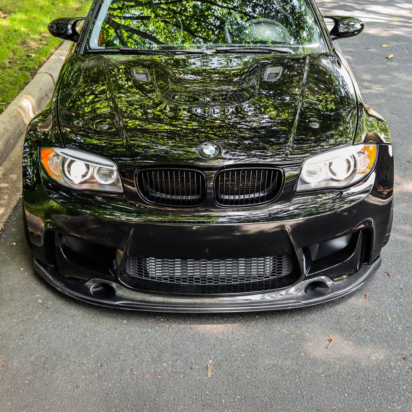 RZ Designed E82 1M Carbon Fiber Front Lip