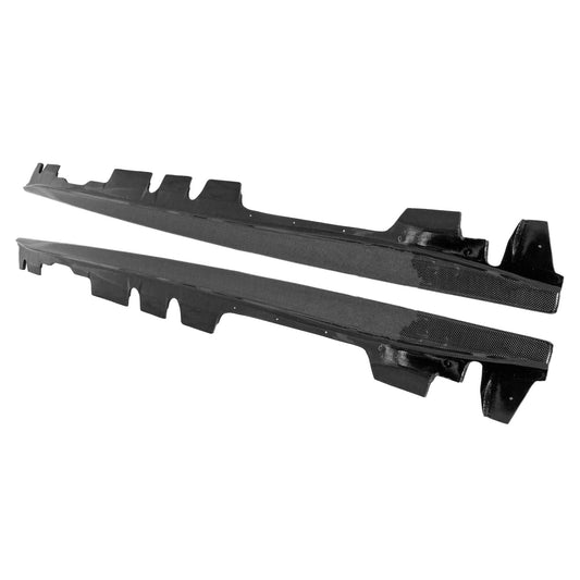 E92 M3 Carbon Fiber Side Skirt Extension Splitters