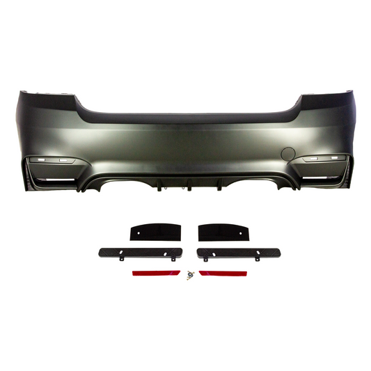 M4 Designed Rear E92 Bumper Quad Exhaust