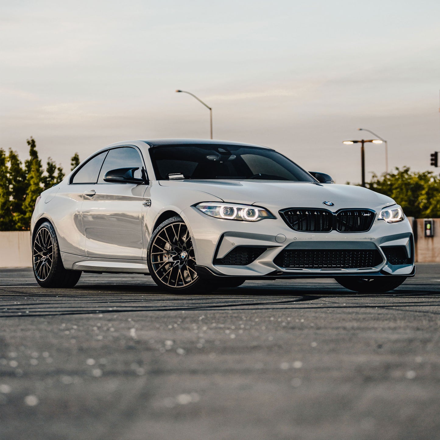 F87 M2 Comp Designed Carbon Fiber Front Lip