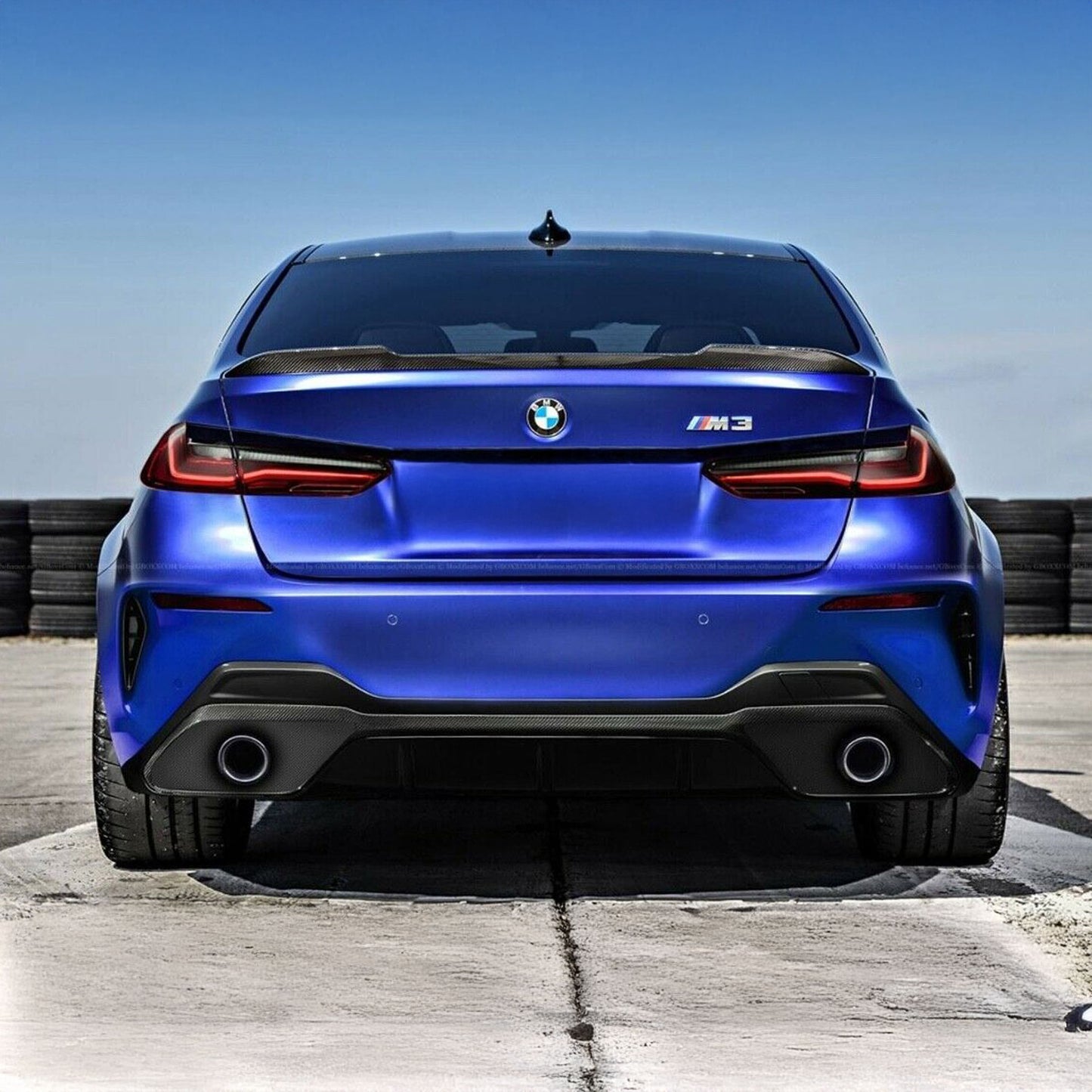 CS Designed G20 & G80 Carbon Fiber Spoiler