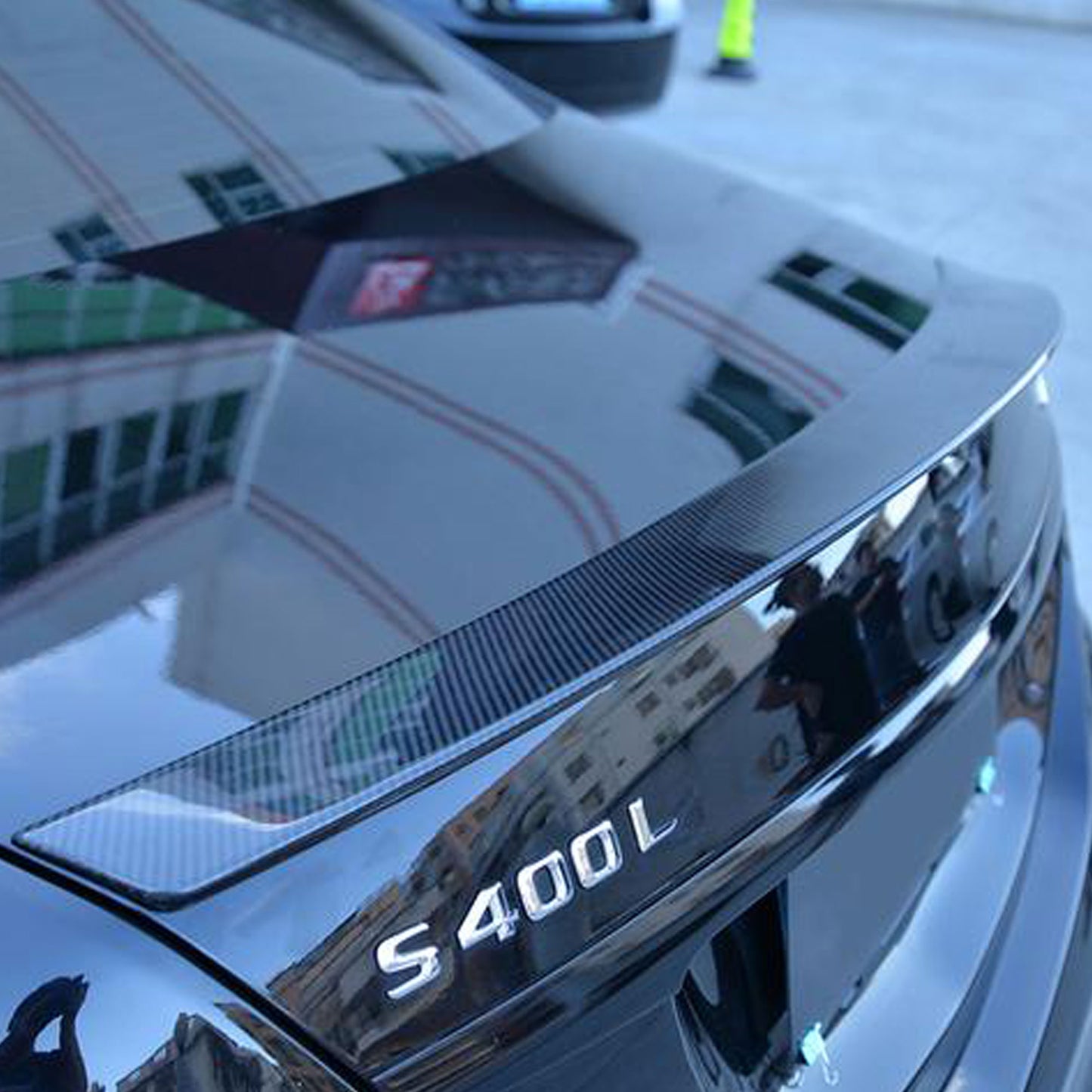 OE Designed W222 Carbon Fiber Trunk Spoiler