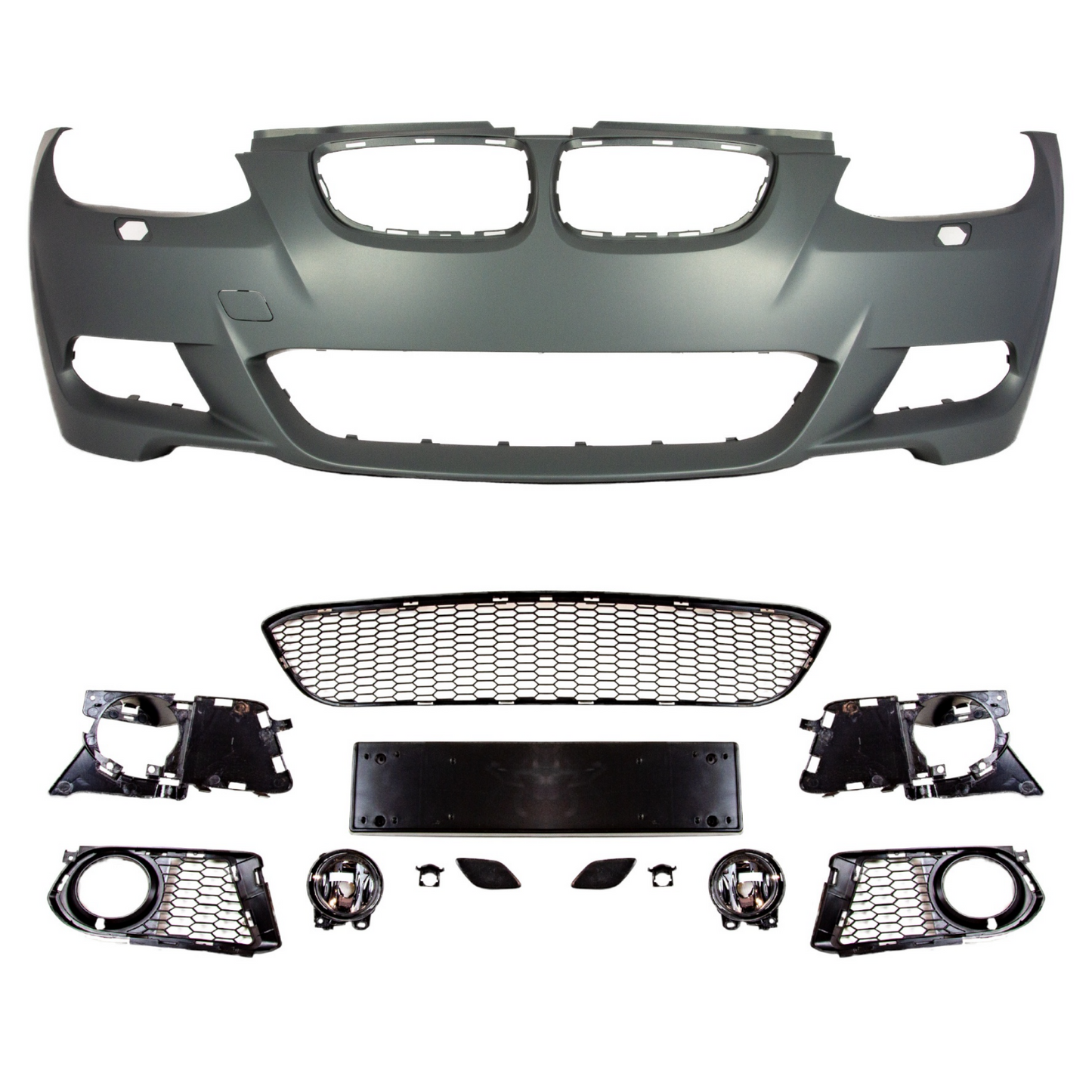 MT Designed E92 Pre LCI  Front Bumper
