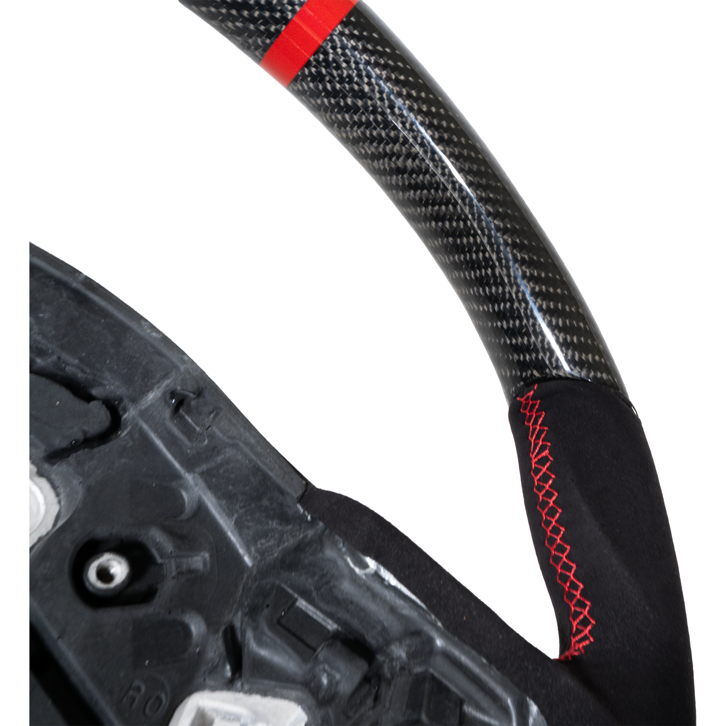 A90 Carbon Fiber  Alcantara Steering Wheel