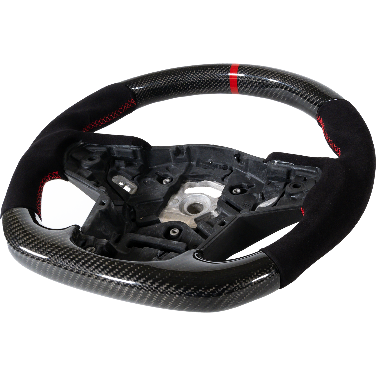 A90 Carbon Fiber  Alcantara Steering Wheel