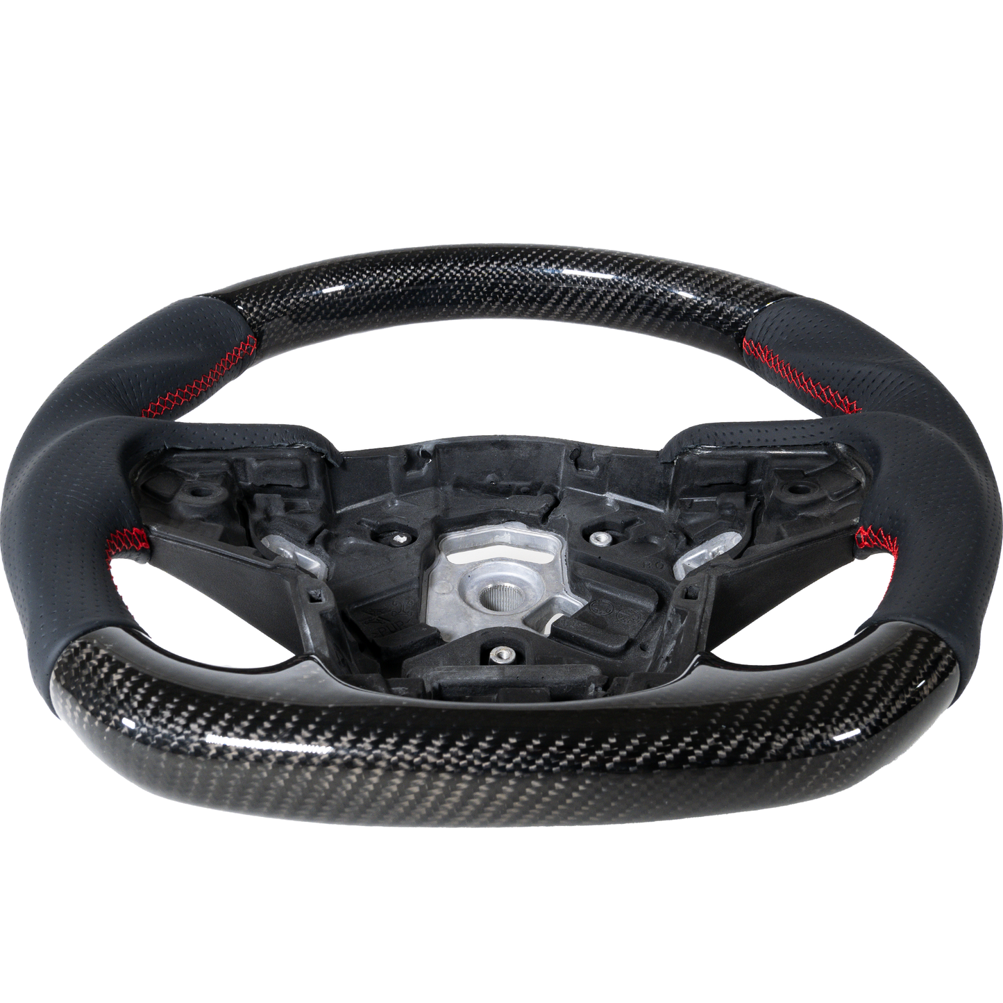 A90 Carbon Fiber Leather Steering Wheel