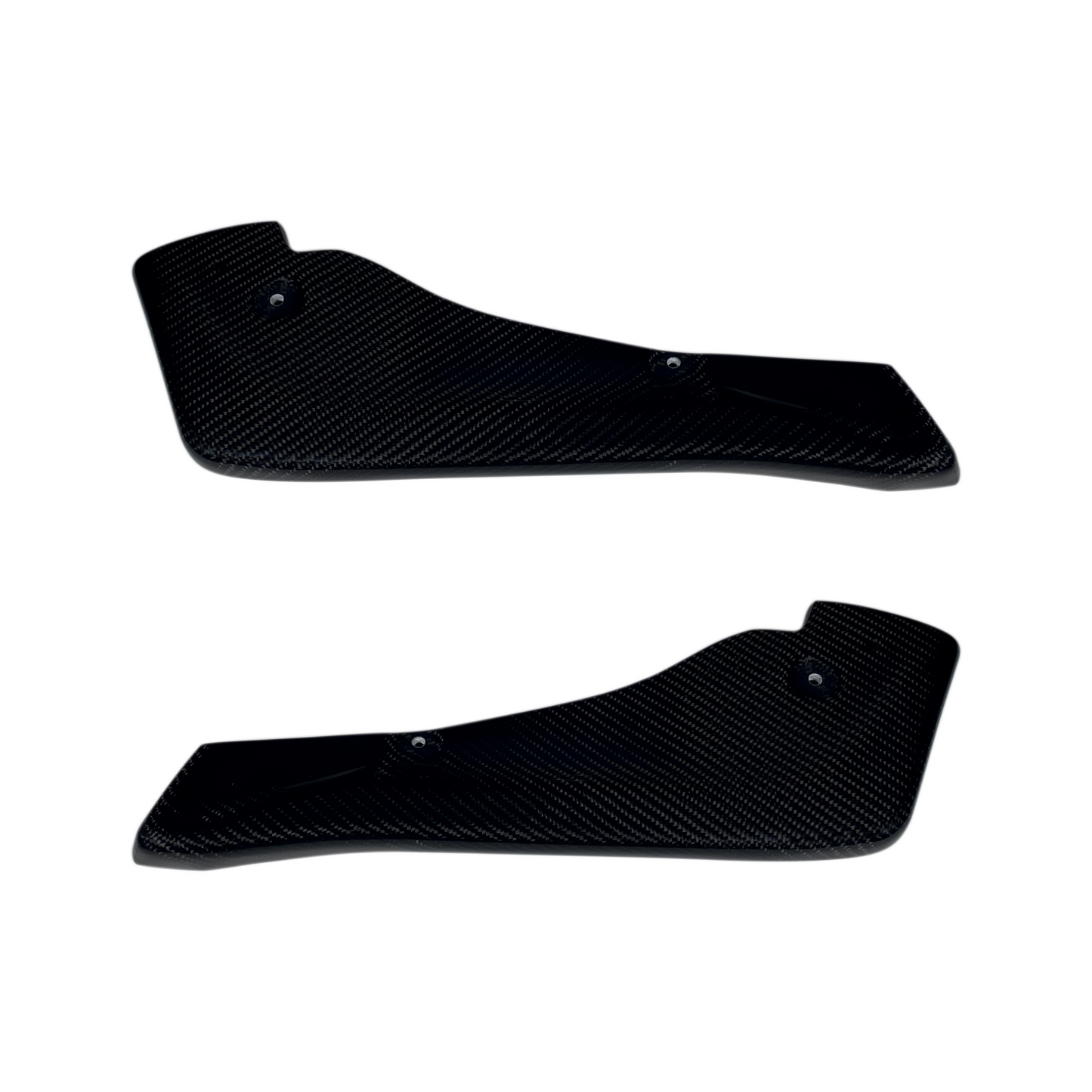 A90 Carbon Fiber Rear Bumper Side Splitters