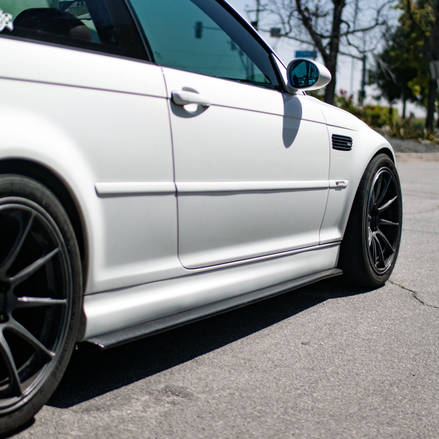 E46 M3 SM™ Carbon Fiber Side Skirt Extensions