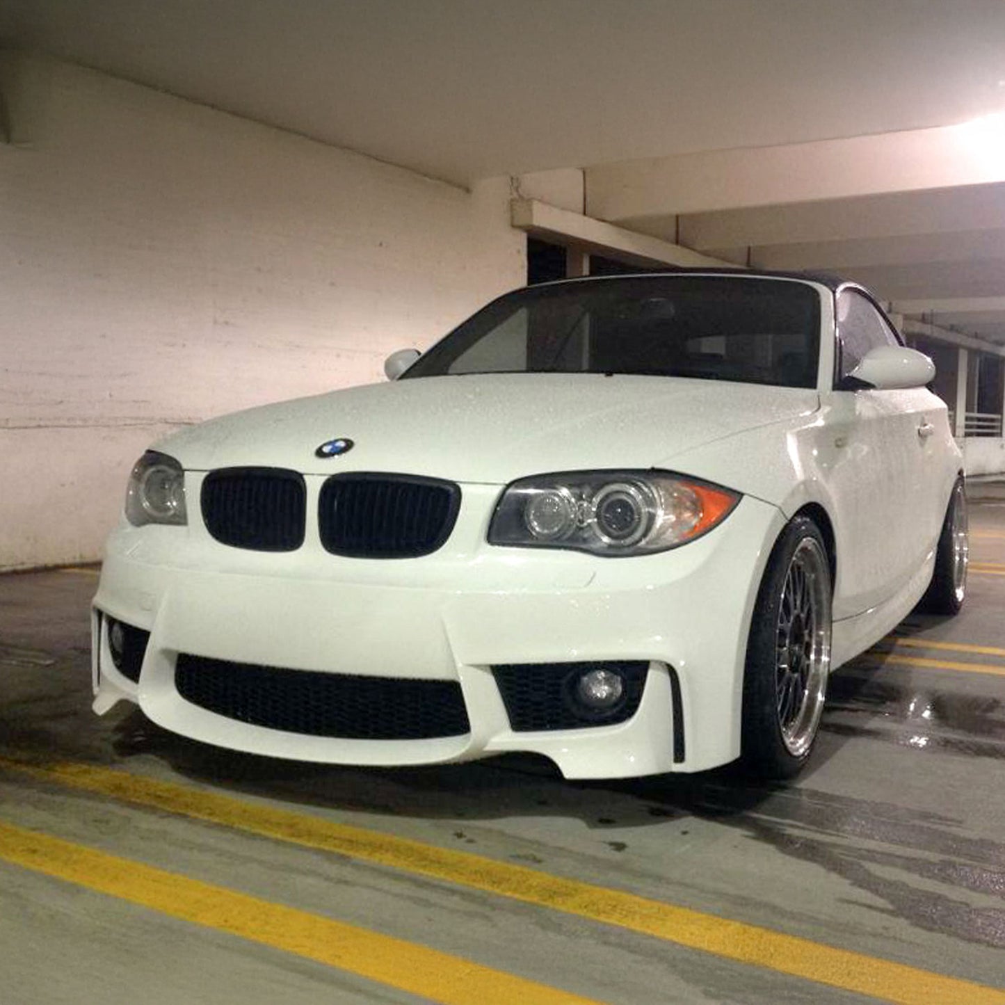 1M Designed E82 Fog Front Bumper