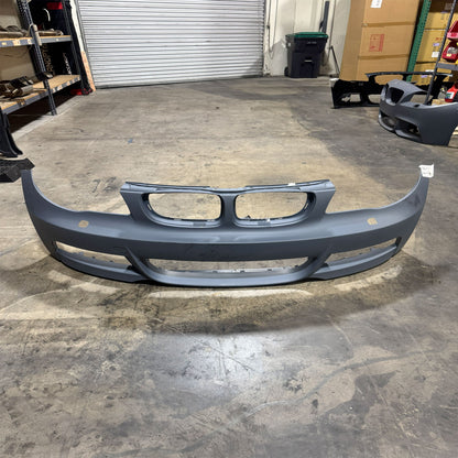 B STOCK - E82 Mtech Front Bumper ONLY