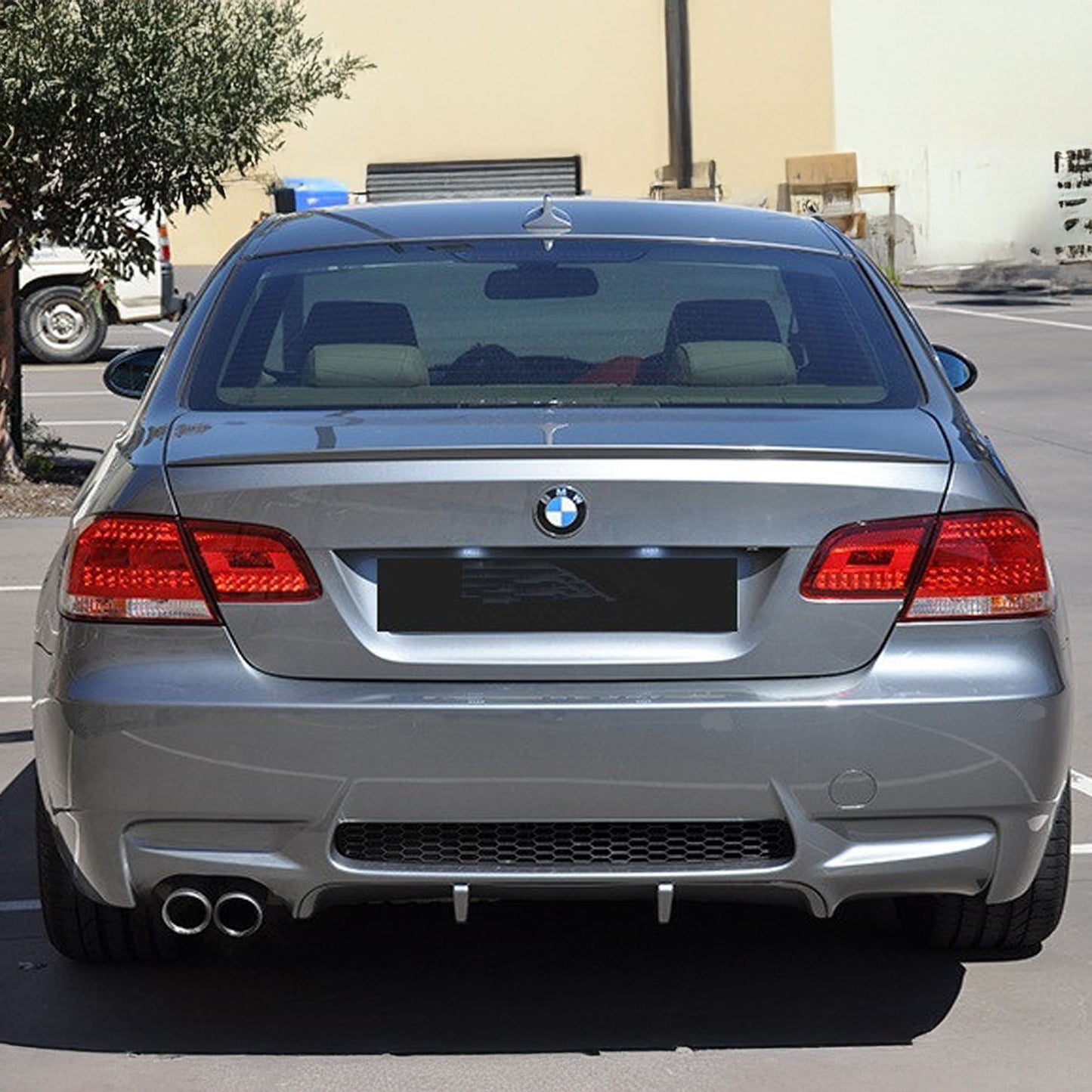 M3 Designed E92 Rear Bumper Single Exit