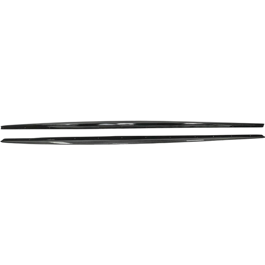 F22 Carbon Fiber Side Skirt Extension