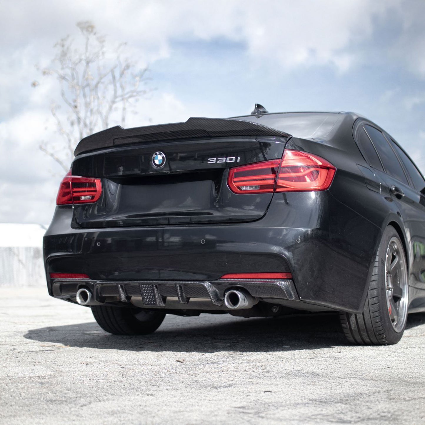 Chaser Designed F30 Carbon Fiber Diffuser