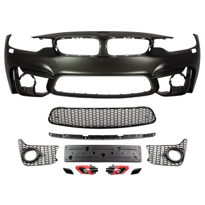 M4 Designed F32 Fog Front Bumper