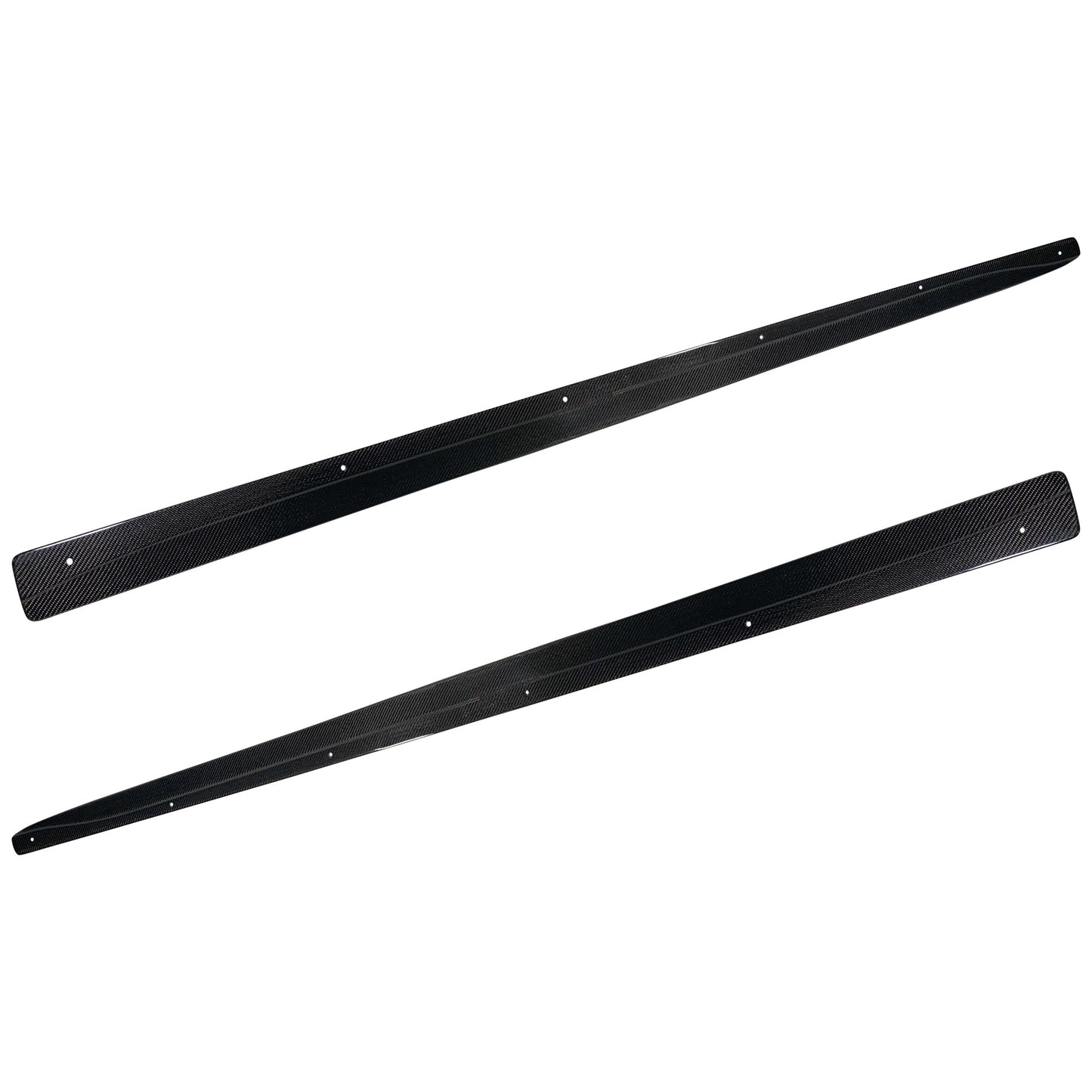 MS Designed F32 Carbon Fiber Side Skirt Extensions