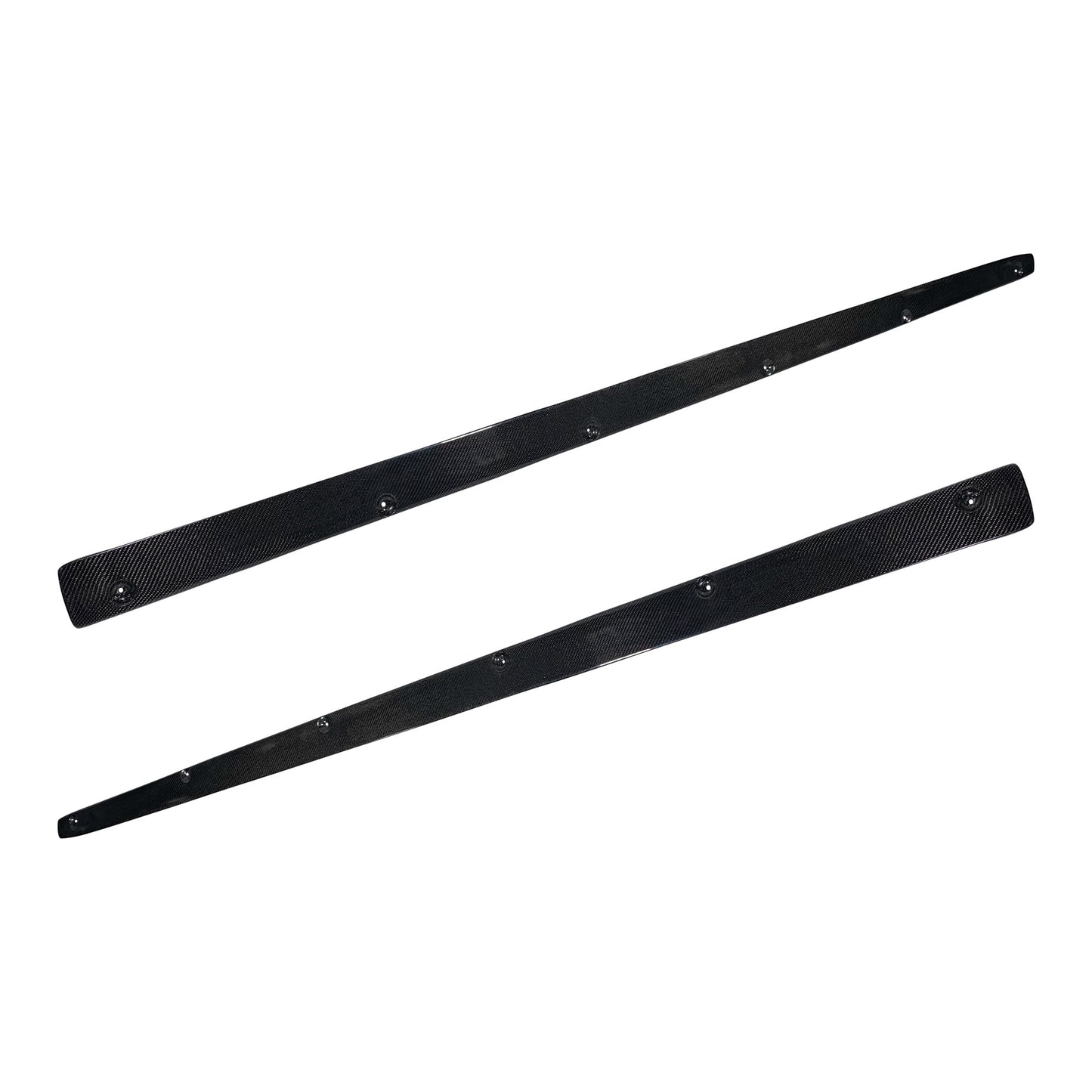 MS Designed F32 Carbon Fiber Side Skirt Extensions