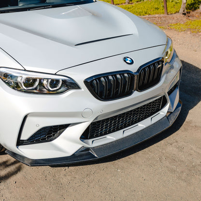 F87 M2 Comp SM Carbon Fiber Front Lip