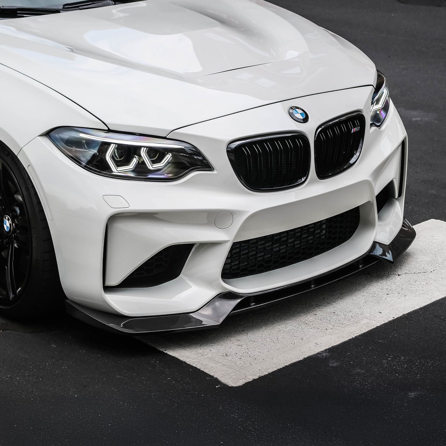 R1 Designed F87 Carbon Fiber Front Lip