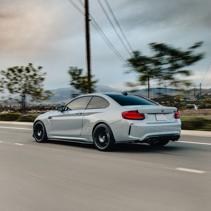 R1 Designed F87 Carbon Fiber Side Skirt Extensions