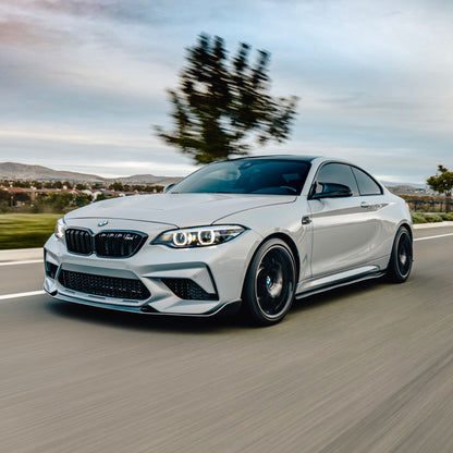 R1 Designed F87 Carbon Fiber Side Skirt Extensions