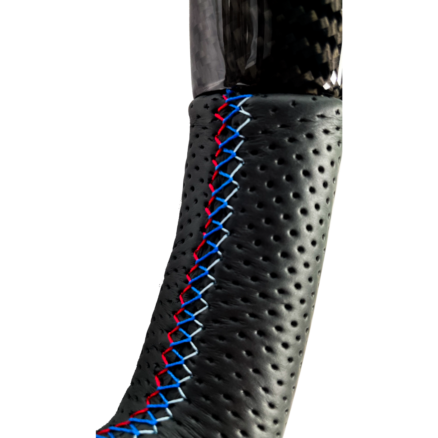F8X Carbon Fiber Leather Steering Wheel