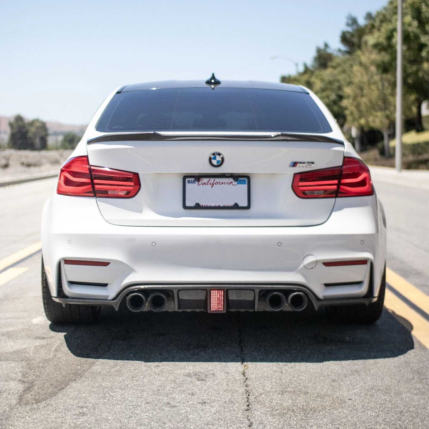Chaser Designed F8X Carbon Fiber Diffuser