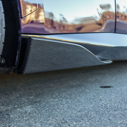 MP Designed G42 Carbon Fiber Side Skirts Splitters