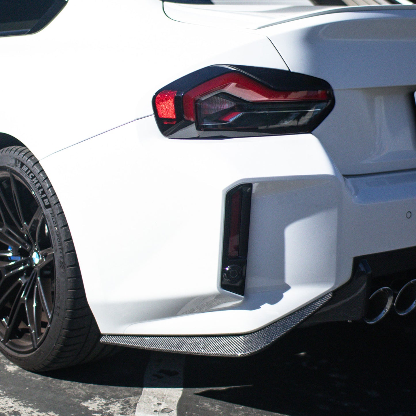 G87 M2 SM™ Carbon Rear Bumper Splitters