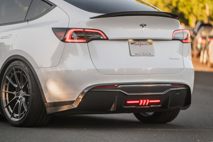 SM™ 2019+ Tesla Model Y Carbon Fiber Diffuser.