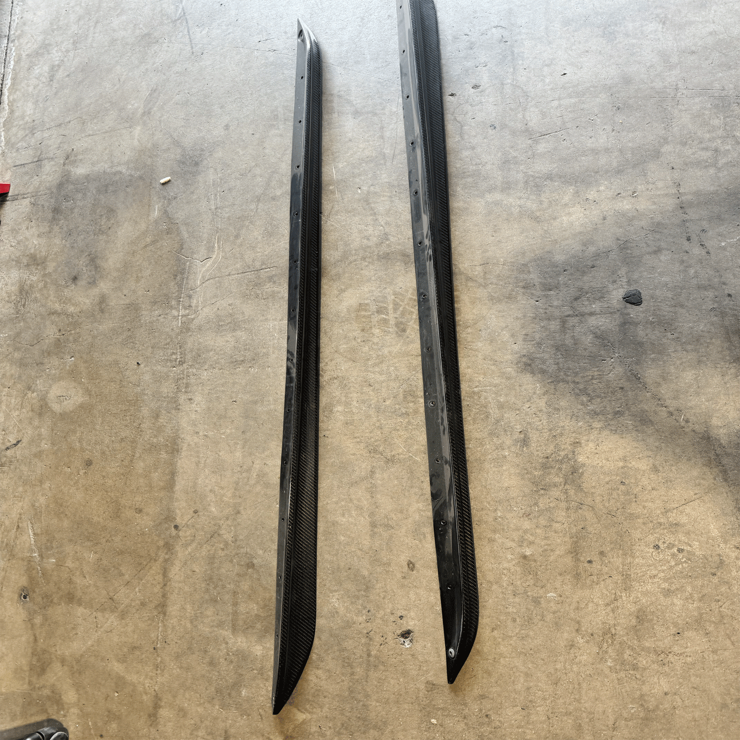 B STOCK - MP Designed G20 Carbon Fiber Side Skirt Extensions