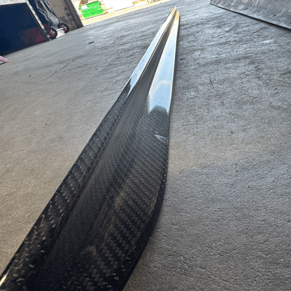 B STOCK - MP Designed G20 Carbon Fiber Side Skirt Extensions