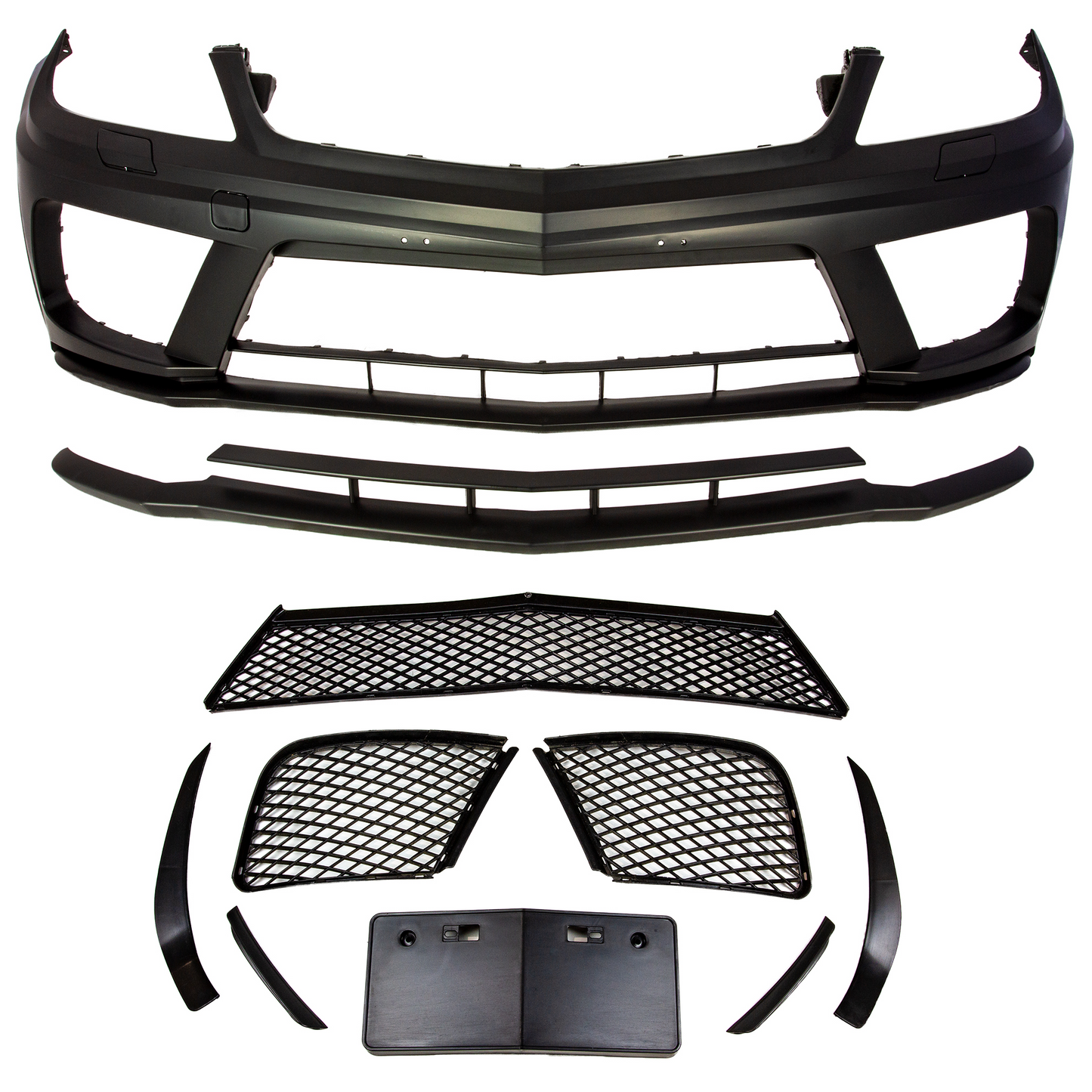 W204 Black Series Designed Front Bumper