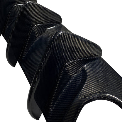 W204 Facelift V2 Carbon Fiber Diffuser