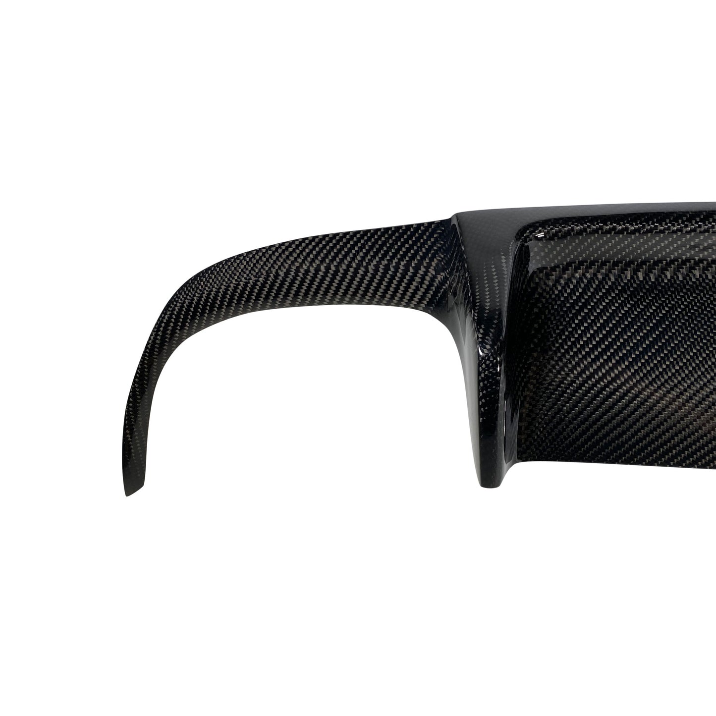 W211 AMG SM™ Carbon Fiber Rear Bumper 2 Fins Diffuser
