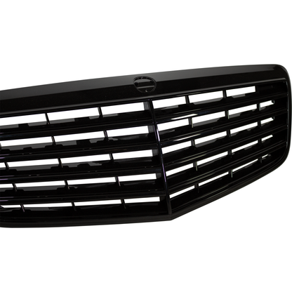 W211 AMG Design Gloss Black Facelift Grille