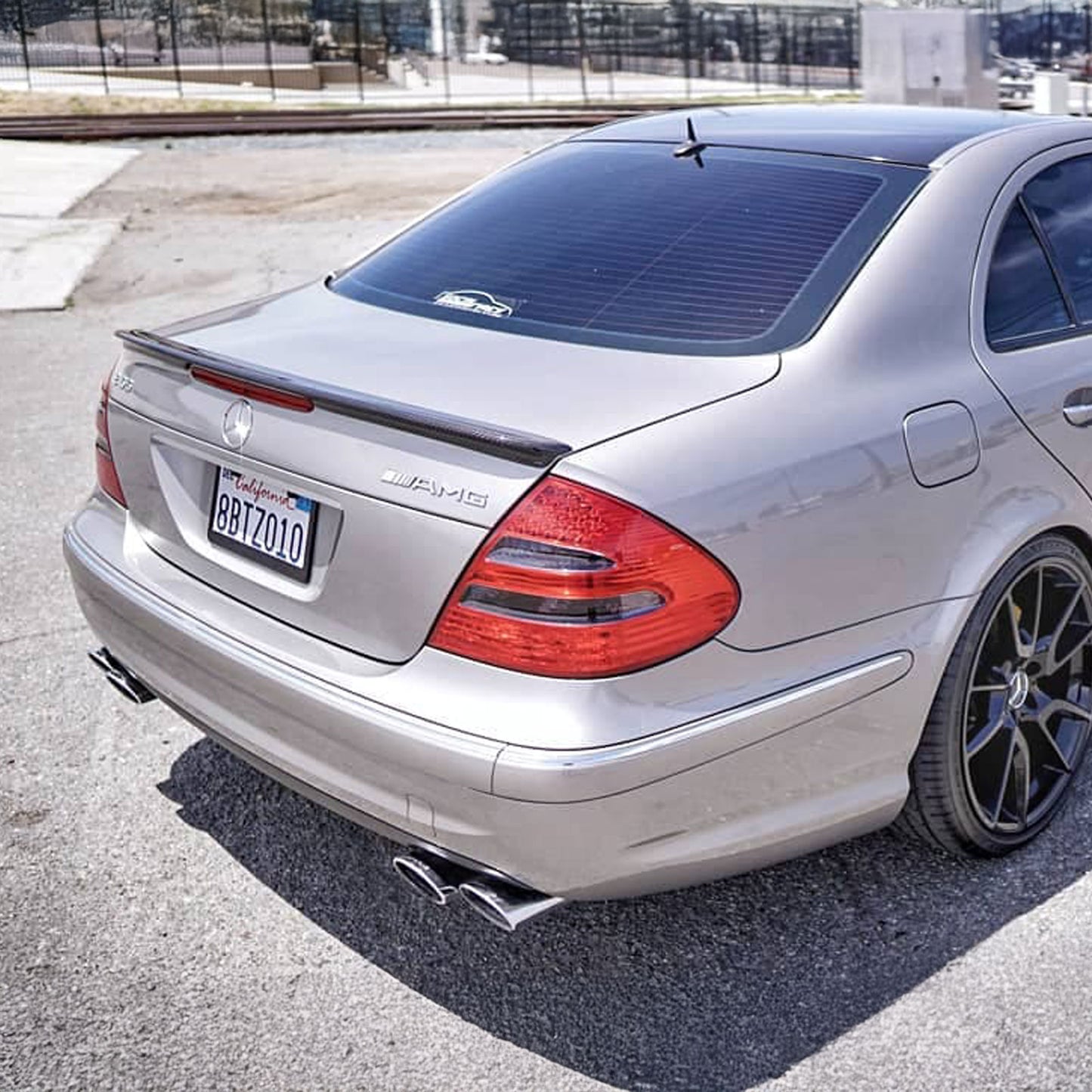 OE Designed W211 Carbon Fiber Trunk Spoiler