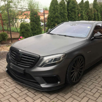 K Designed W222 S63 Carbon Fiber Front Lip